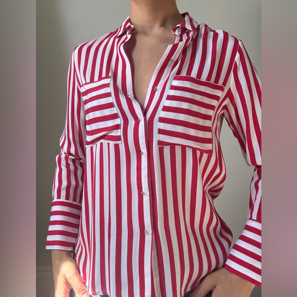 Mango Striped shirt
